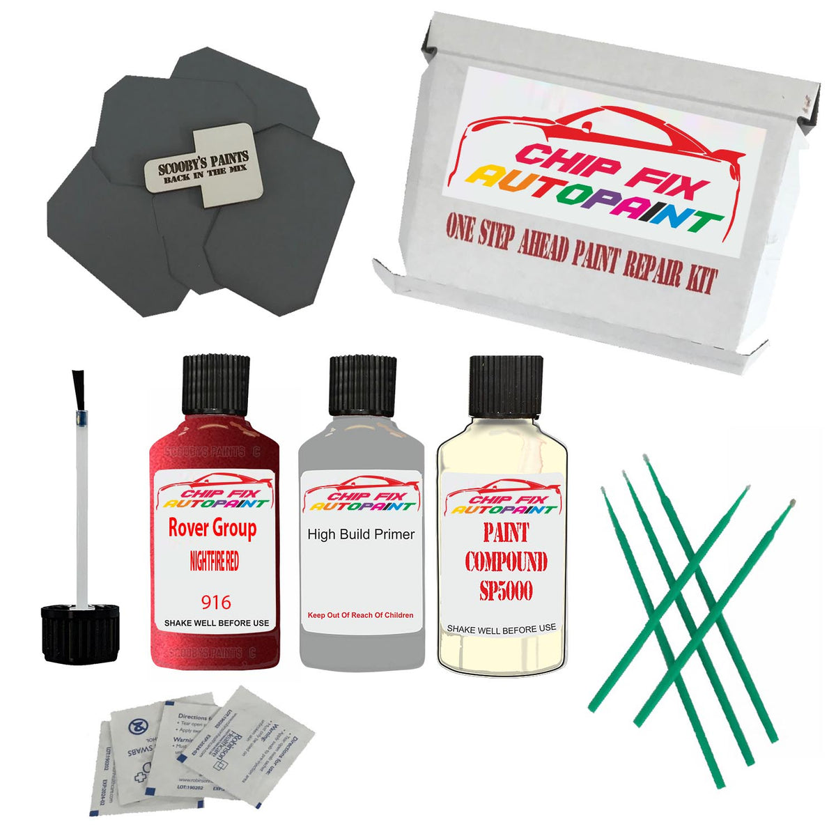 ROVER NIGHTFIRE RED Paint Code 916 Scratch Touch Up Paint Pen – Car ...