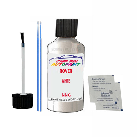 ROVER WHITE Paint Code NNG Scratch Touch Up Paint Pen
