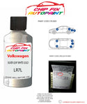 genuine Vw Vw Touran Silver Leaf White Gold LR7L 2006-2016 Silver/Grey Perfect match pen brush