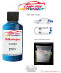 genuine Vw Vw Caravelle Techno Blue LW5Y 1997-2003 Blue Perfect match pen brush