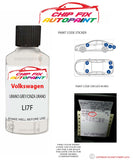 genuine Vw Vw Golf Gti Urano Grey/Cinza Urano LI7F 2001-2021 Silver/Grey Perfect match pen brush