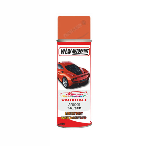 Aerosol Spray Paint For Vauxhall Corsa Apricot Code 74L/580 1998-2000