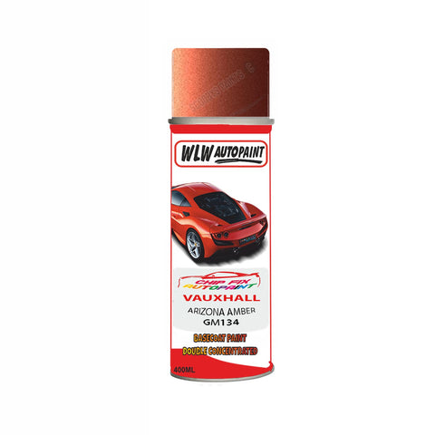 Aerosol Spray Paint For Vauxhall Corsa Arizona Amber Code Gm134 2003-2003