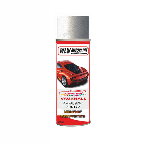 VAUXHALL ASTRAL SILVER Code: (718/15U) Car Aerosol Spray Paint