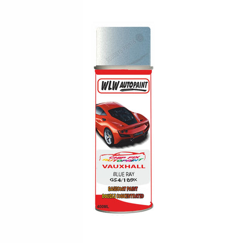 VAUXHALL BLUE RAY Code: (G54/189X) Car Aerosol Spray Paint