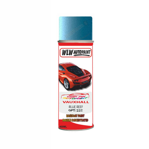 VAUXHALL BLUE REEF Code: (GPT/22Z) Car Aerosol Spray Paint