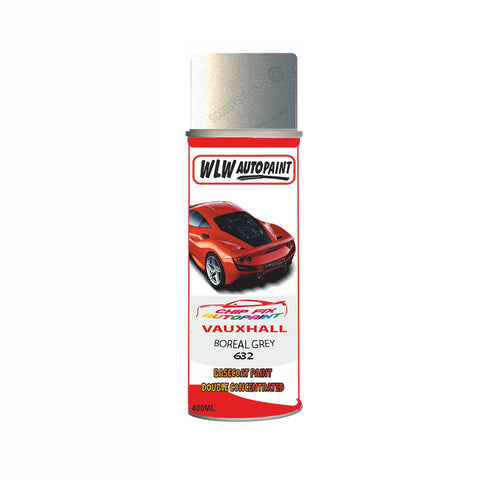 Aerosol Spray Paint For Vauxhall Movano Boreal Grey Code 632 2002-2002