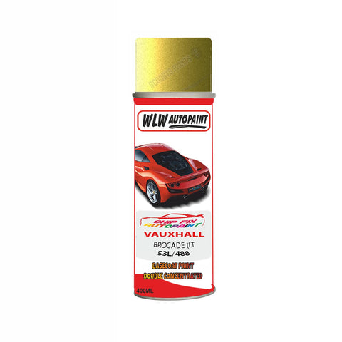 VAUXHALL BROCADE (LT CURRY) YELLOW Code: (53L/488) Car Aerosol Spray Paint