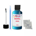 VAUXHALL CAPE BLUE Code: (612) Car Touch Up Paint Scratch Repair