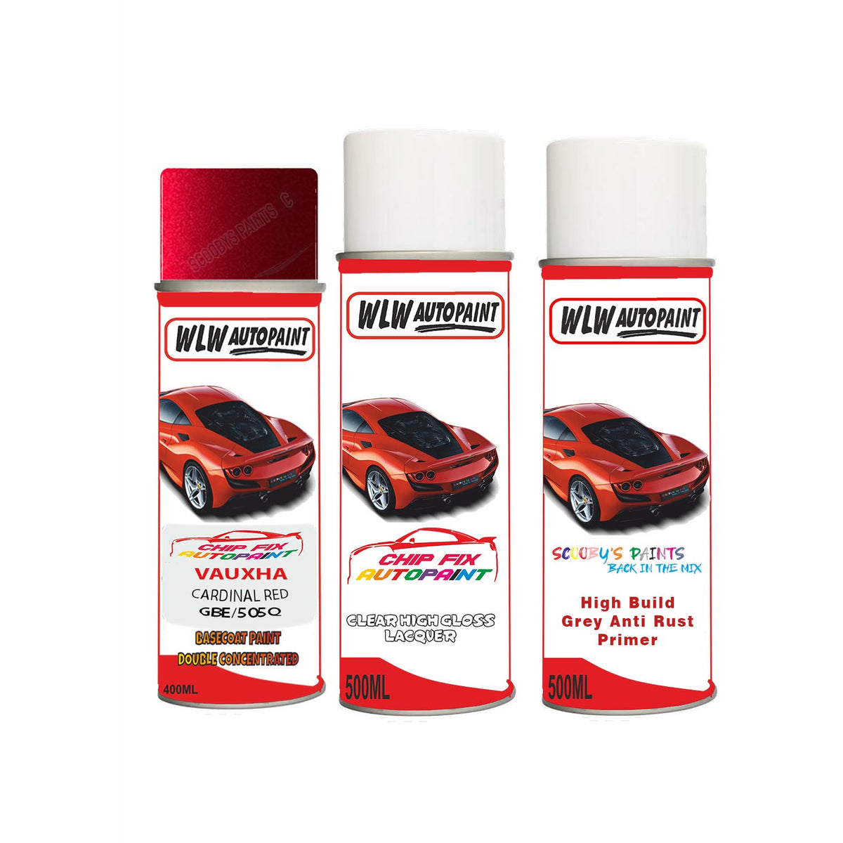Aerosol Spray Paint For Vauxhall Ampera Cardinal Red Code Gbe/505Q 201 ...