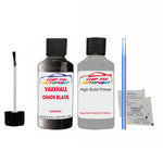 VAUXHALL CHAOS BLACK Code: (D800) Car Touch Up Paint Scratch Repair