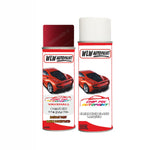 Aerosol Spray Paint For Vauxhall Zafira Chianti Red Panel Repair Location Sticker body