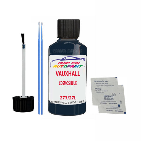 VAUXHALL COSMOS BLUE Code: (273/27L) Car Touch Up Paint Scratch Repair