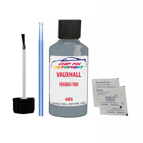 VAUXHALL FEHGRAU 7000 Code: (685) Car Touch Up Paint Scratch Repair