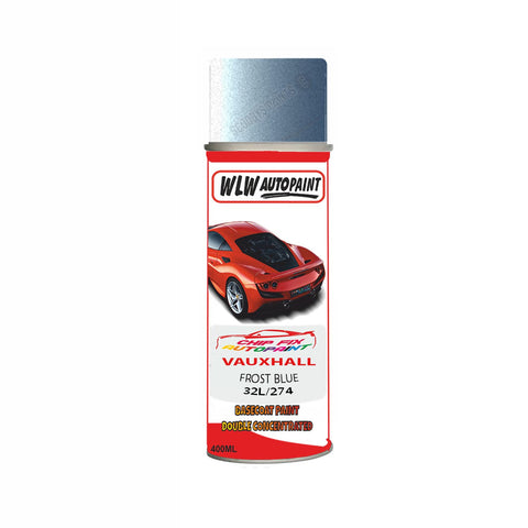 Aerosol Spray Paint For Vauxhall Astra Frost Blue Code 32L/274 1979-1993