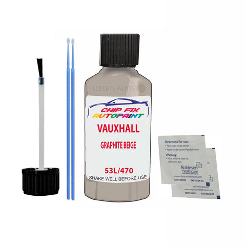 Paint For Vauxhall Omega Graphite Beige 53L/470 1986-1993 0 Touch Up Paint