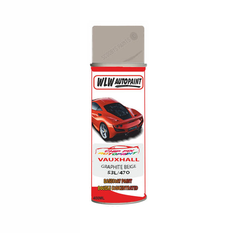 VAUXHALL GRAPHITE BEIGE Code: (53L/470) Car Aerosol Spray Paint