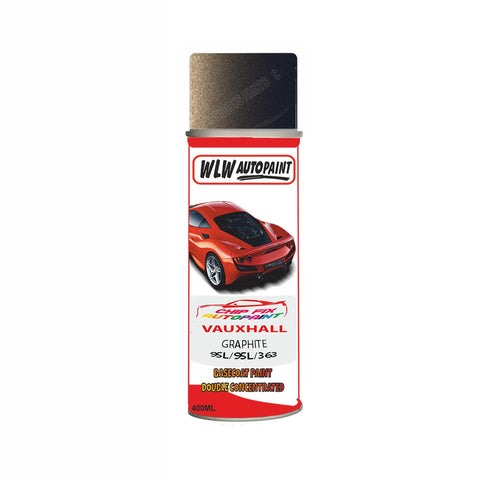 Aerosol Spray Paint For Vauxhall Astra Graphite Code 95L/95L/363 1994-2001