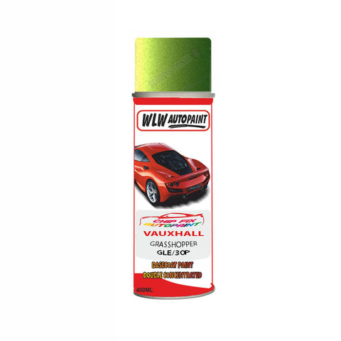 Aerosol Spray Paint For Vauxhall Corsa Grasshopper Code Gle/30P 2010-2017