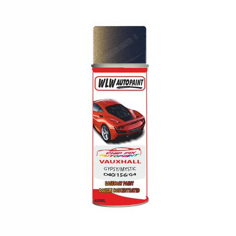 Aerosol Spray Paint For Vauxhall Movano Gypsy/Mystic Code D40/156/G4U 2001-2007