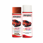 Aerosol Spray Paint For Vauxhall Corsa Henna (Blood Orange)/Curry Red Panel Repair Location Sticker body