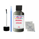 VAUXHALL HUNTING GREEN Code: (763) Car Touch Up Paint Scratch Repair