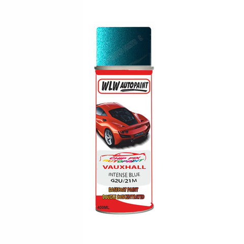 VAUXHALL INTENSE BLUE Code: (G2U/21M) Car Aerosol Spray Paint