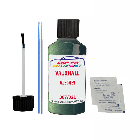 Paint For Vauxhall Combo Jade Green 387/32L 2000-2004 Green Touch Up Paint