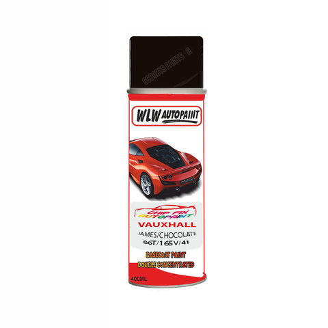 Aerosol Spray Paint For Vauxhall Adam James/Chocolate Brown Code 86T/165V/41D 2013-2017