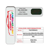 genuine Vauxhall Vectra Jungle Green 46L/359/46U 1993-2004 Green car repair paint