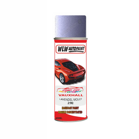 Aerosol Spray Paint For Vauxhall Astra Lavendel Violet Code 292 1997-1997