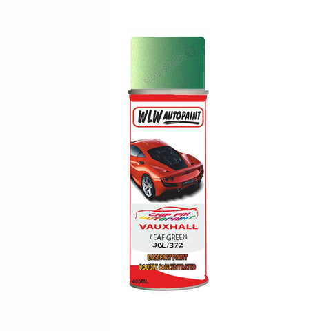 VAUXHALL LEAF GREEN Code: (38L/372) Car Aerosol Spray Paint