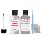 VAUXHALL LITHIUM WHITE Code: (GBN) Car Touch Up Paint Scratch Repair
