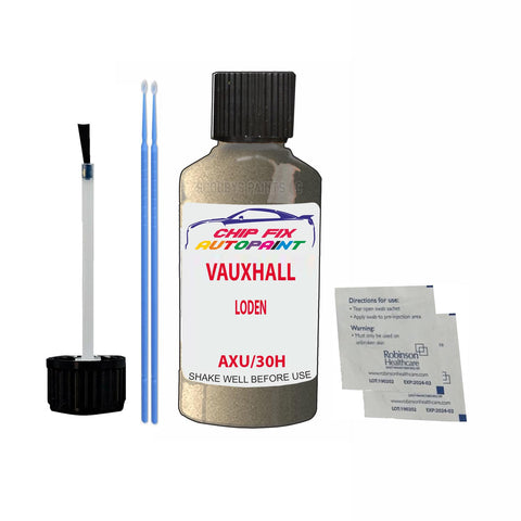 Paint For Vauxhall Astra Converible Loden Axu/30H 2008-2008 Green Touch Up Paint