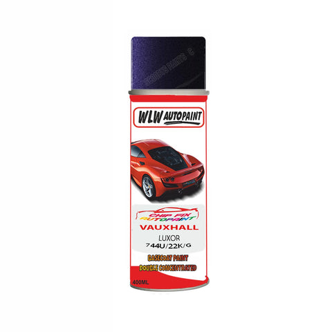 Aerosol Spray Paint For Vauxhall Insignia Luxor Code 744U/22K/Gu9 2012-2013