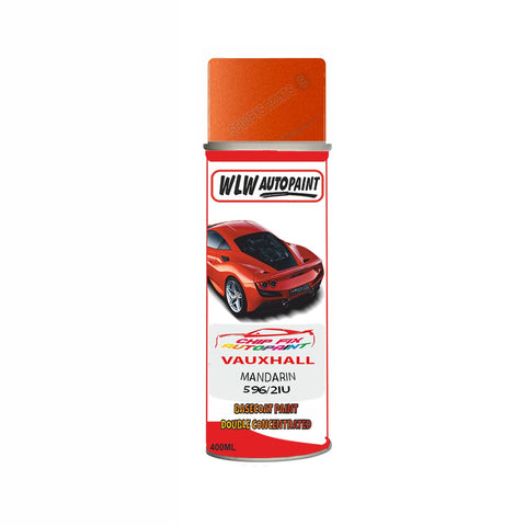 VAUXHALL MANDARIN Code: (596/2IU) Car Aerosol Spray Paint