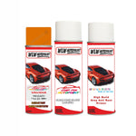 Aerosol Spray Paint For Vauxhall Movano Mandarin Orange Primer undercoat anti rust metal