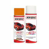 Aerosol Spray Paint For Vauxhall Movano Mandarin Orange Panel Repair Location Sticker body