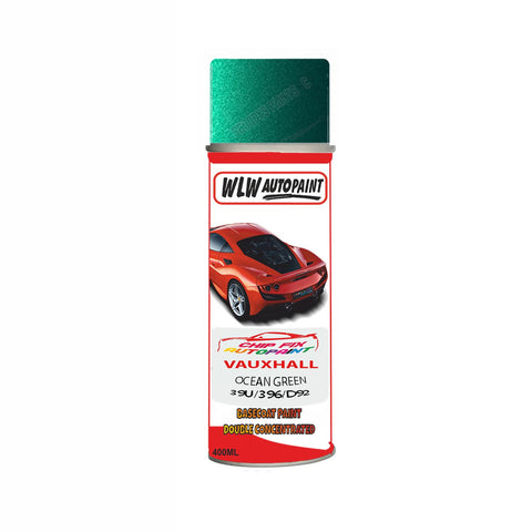 VAUXHALL OCEAN GREEN Code: (39U/396/D92) Car Aerosol Spray Paint