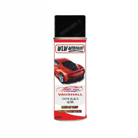 Aerosol Spray Paint For Vauxhall Combo Onyx Black Code G7R 2018-2021