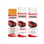 Aerosol Spray Paint For Vauxhall Adam Orange Alert Primer undercoat anti rust metal