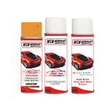 Aerosol Spray Paint For Vauxhall Corsa Orange Alert Primer undercoat anti rust metal