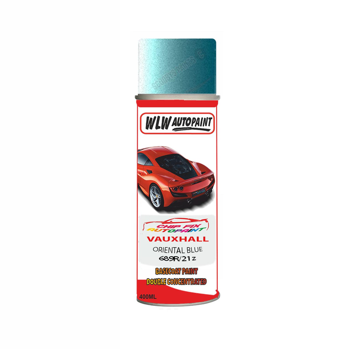 Aerosol Spray Paint For Vauxhall Corsa Oriental Blue Code 689R/21Z 200 ...