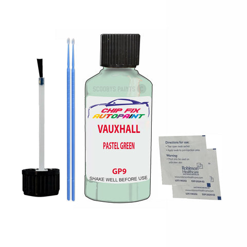 Paint For Vauxhall Karl Pastel Green Gp9 2017-2018 Green Touch Up Paint