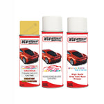 Aerosol Spray Paint For Vauxhall Combo Pineapple Yellow Primer undercoat anti rust metal