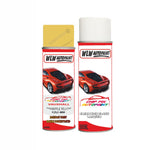 Aerosol Spray Paint For Vauxhall Astra Pineapple Yellow Panel Repair Location Sticker body