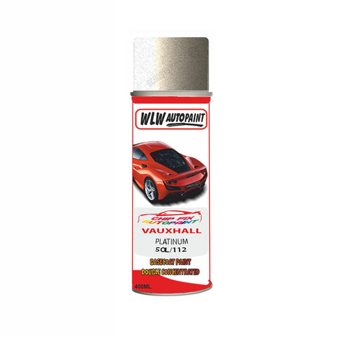 Aerosol Spray Paint For Vauxhall Corsa Platinum Code 50L/112 1985-1995