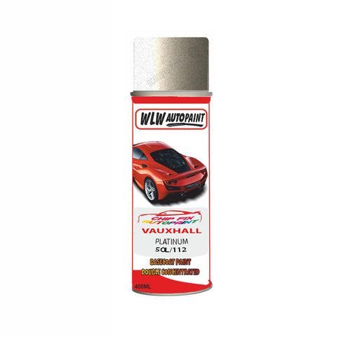 Aerosol Spray Paint For Vauxhall Cavalier Platinum Code 50L/112 1985-1995