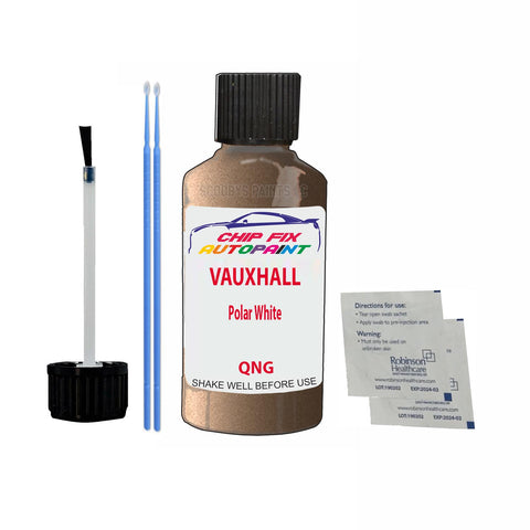 VAUXHALL Polar White Code: (QNG) Car Touch Up Paint Scratch Repair