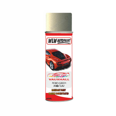 Aerosol Spray Paint For Vauxhall Meriva Robo Green Code 30B/1Ju 2004-2005